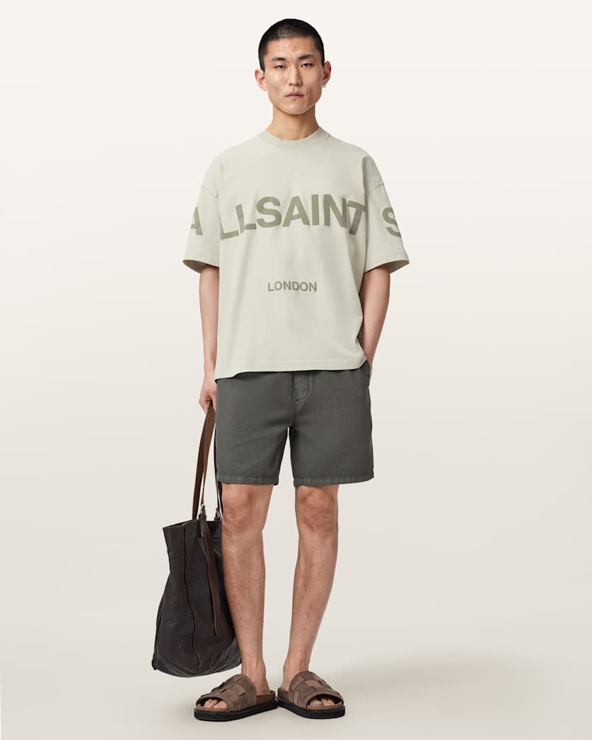 Biggy Oversized Logo Print T-Shirt