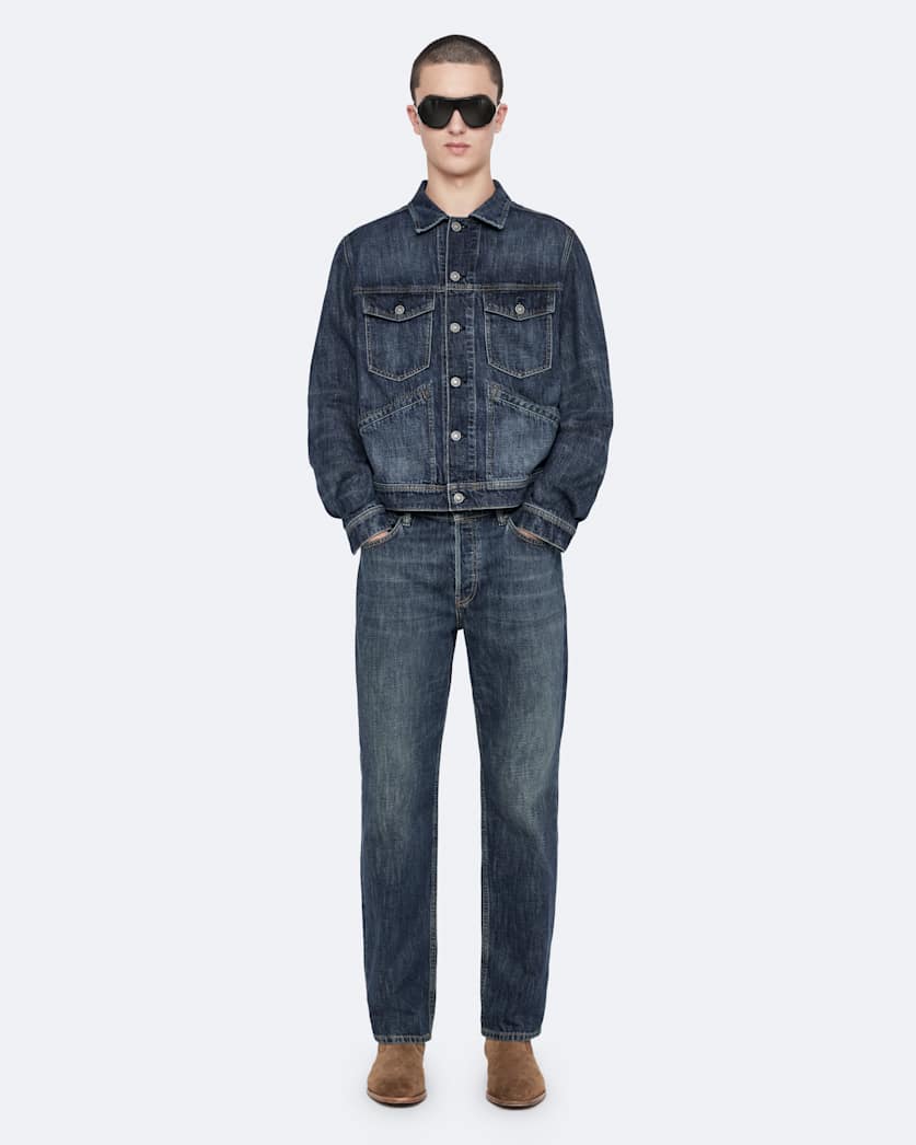 Regular denim trucker jacket
