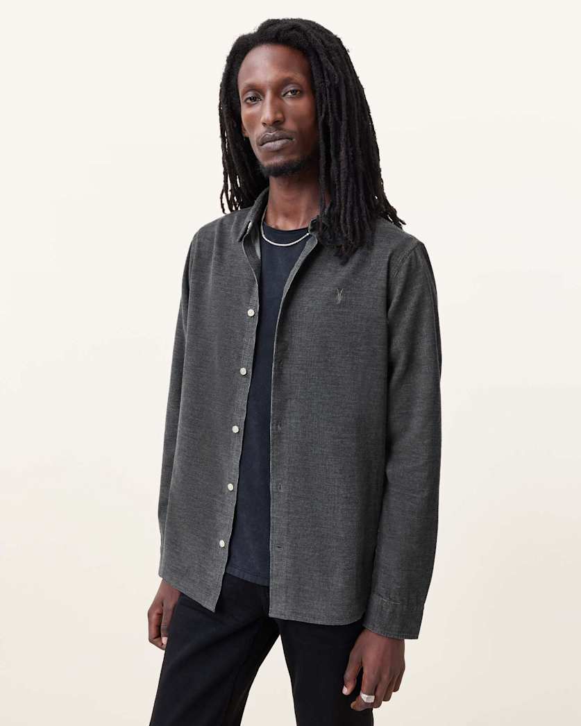 Lorella Textured Ramskull Shirt