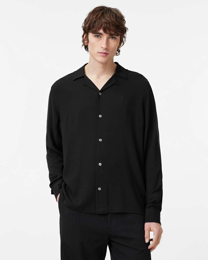 Venice Revere Collar Ramskull Shirt