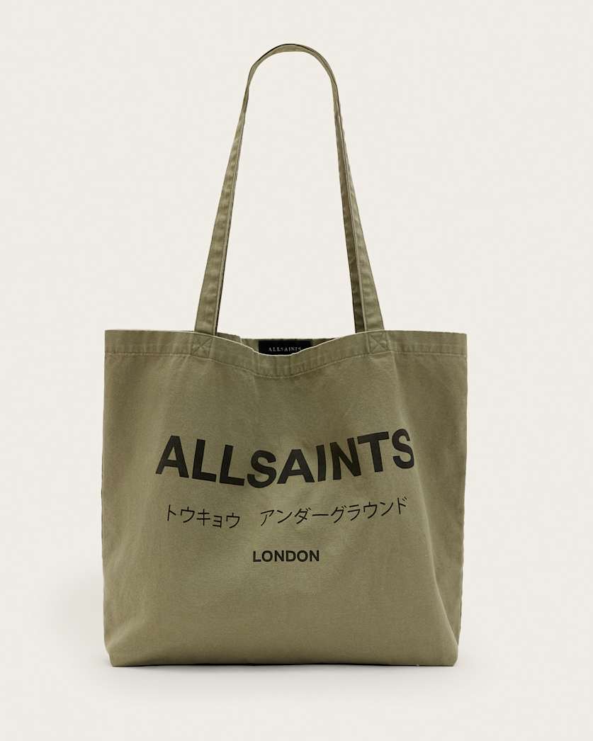 Underground Logo Printed Tote Bag