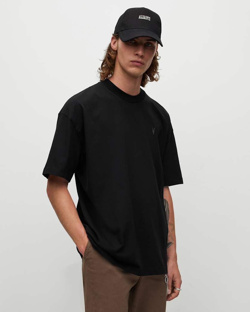 Harding Oversized Ramskull Crew T-Shirt