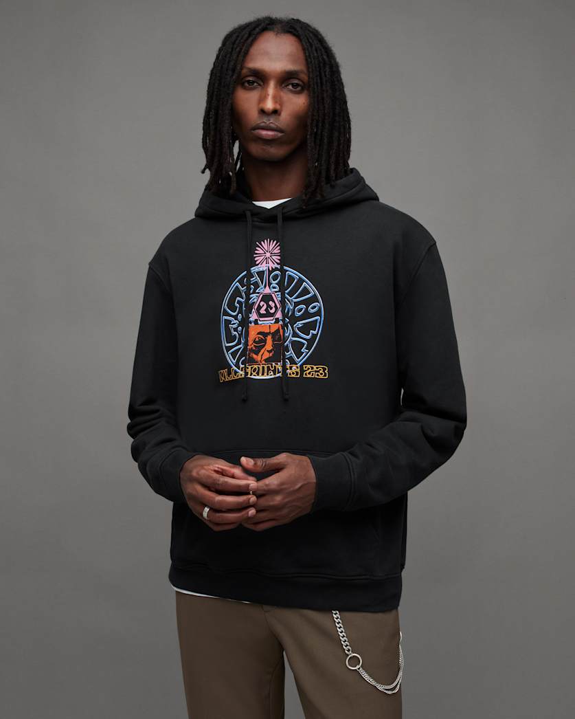 Dimension Graphic Printed Hoodie