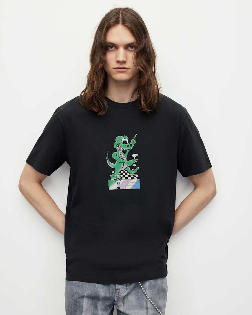 Lounge Lizard Crew Neck Graphic T-Shirt