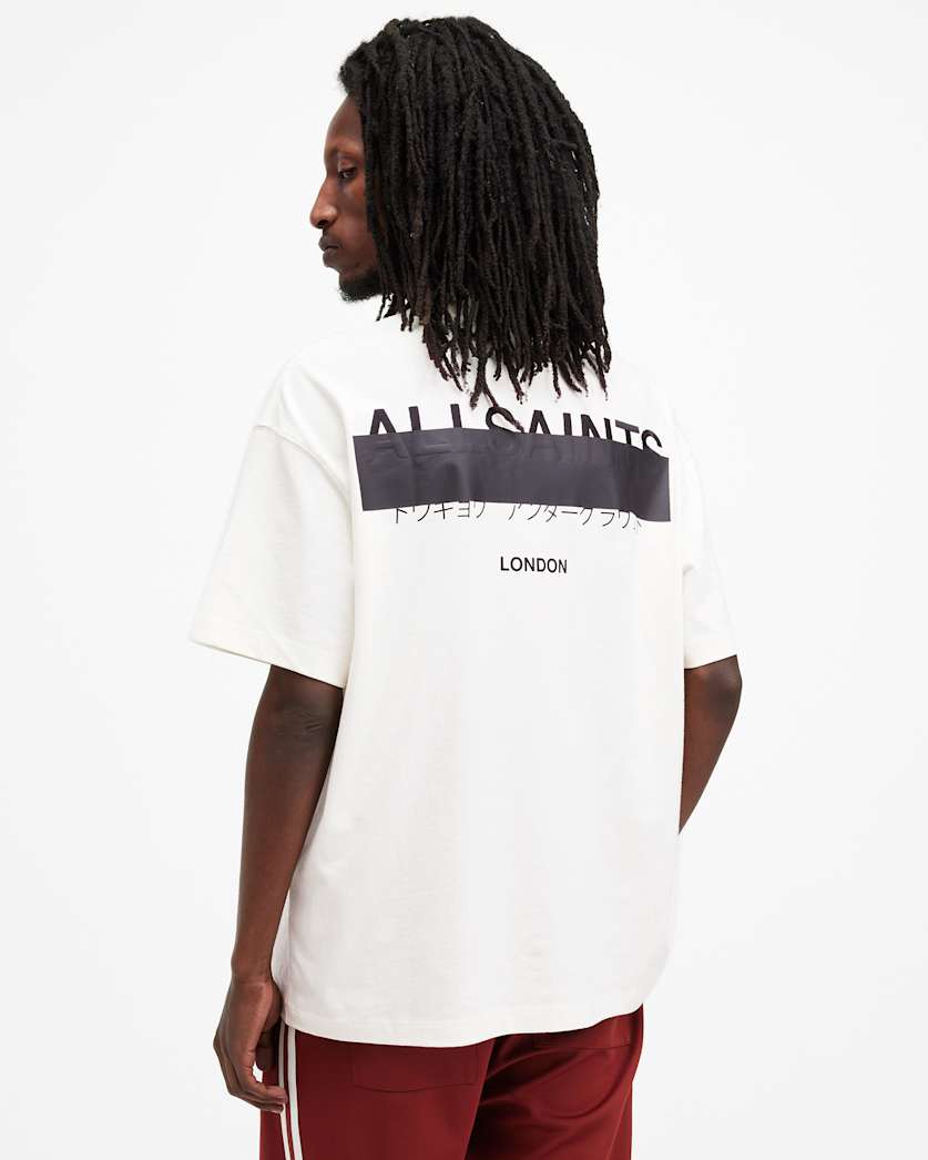 Redact Oversized Embroidered Logo T-Shirt