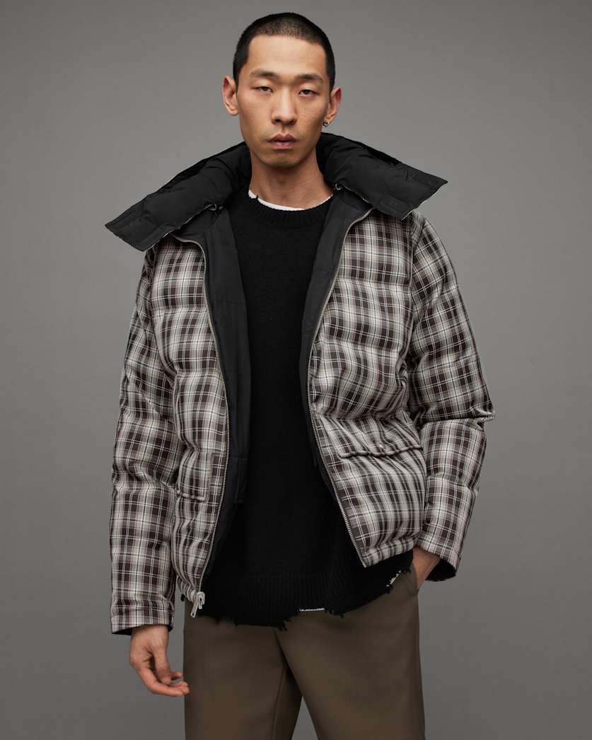 Trevi Reversible Checked Hood Jacket