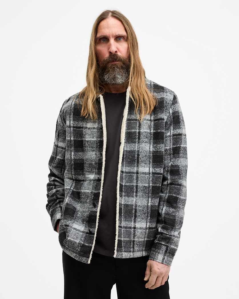 Altamount Checked Relaxed Fit Jacket