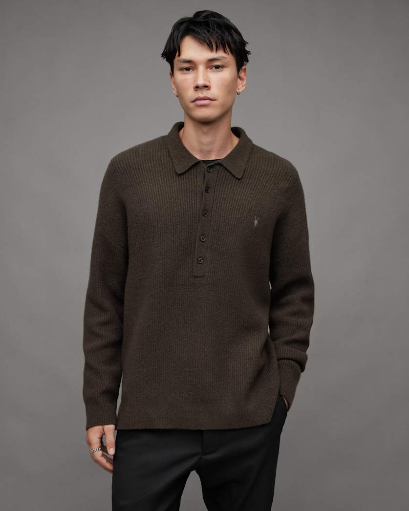 Shapley Long Sleeve Polo Neck Jumper