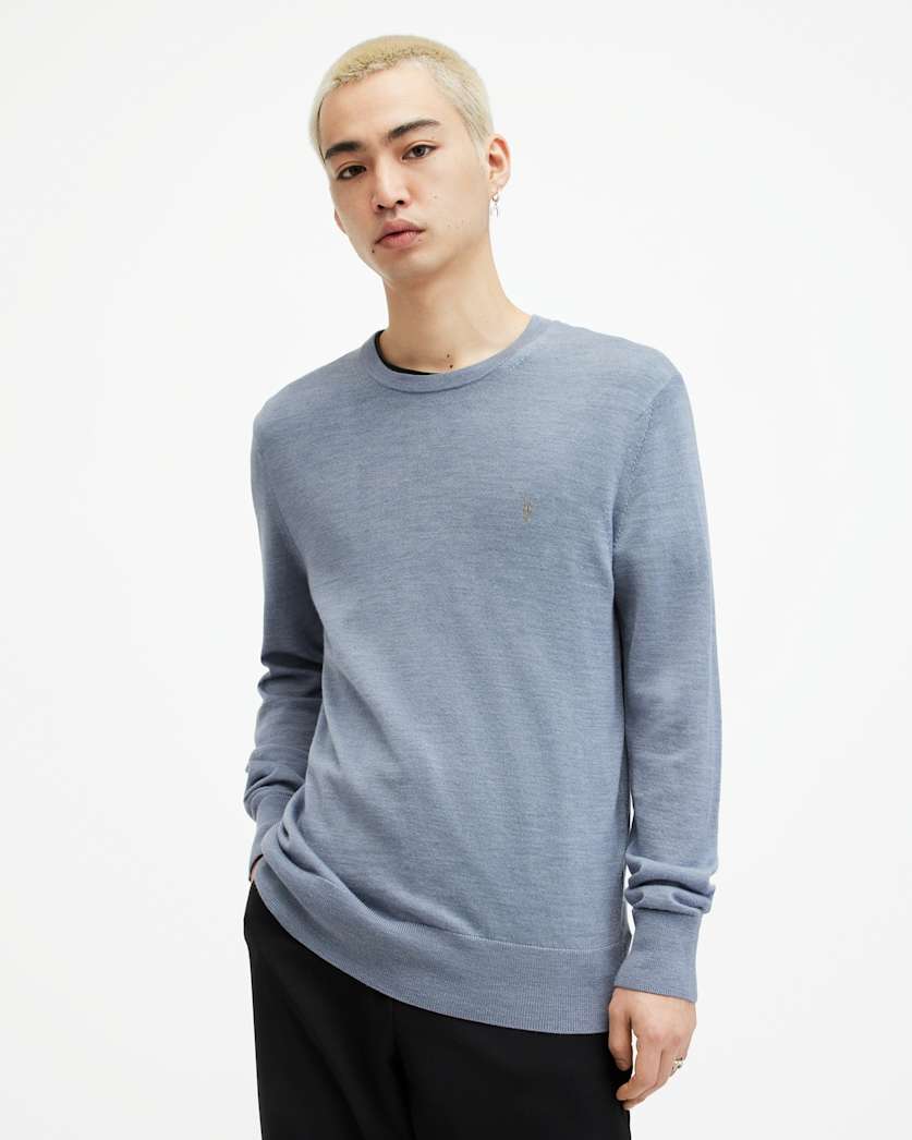 Mode Merino Crew Neck Ramskull Jumper