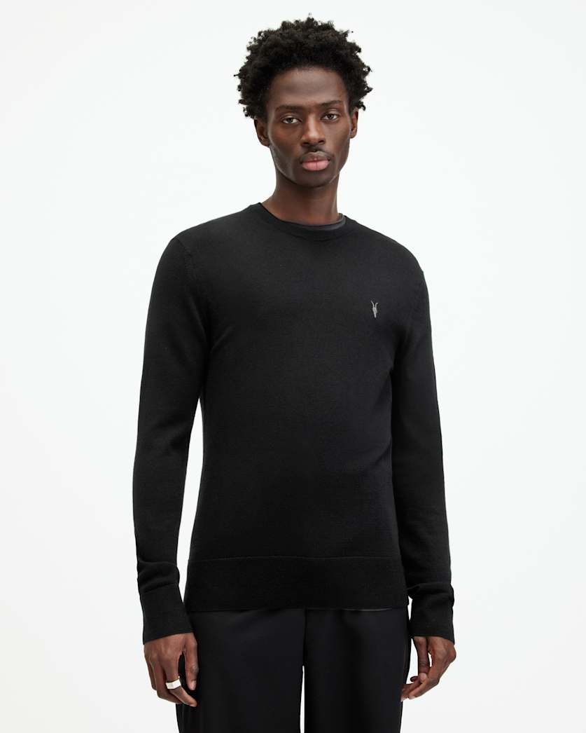 Mode Merino Crew Neck Ramskull Jumper
