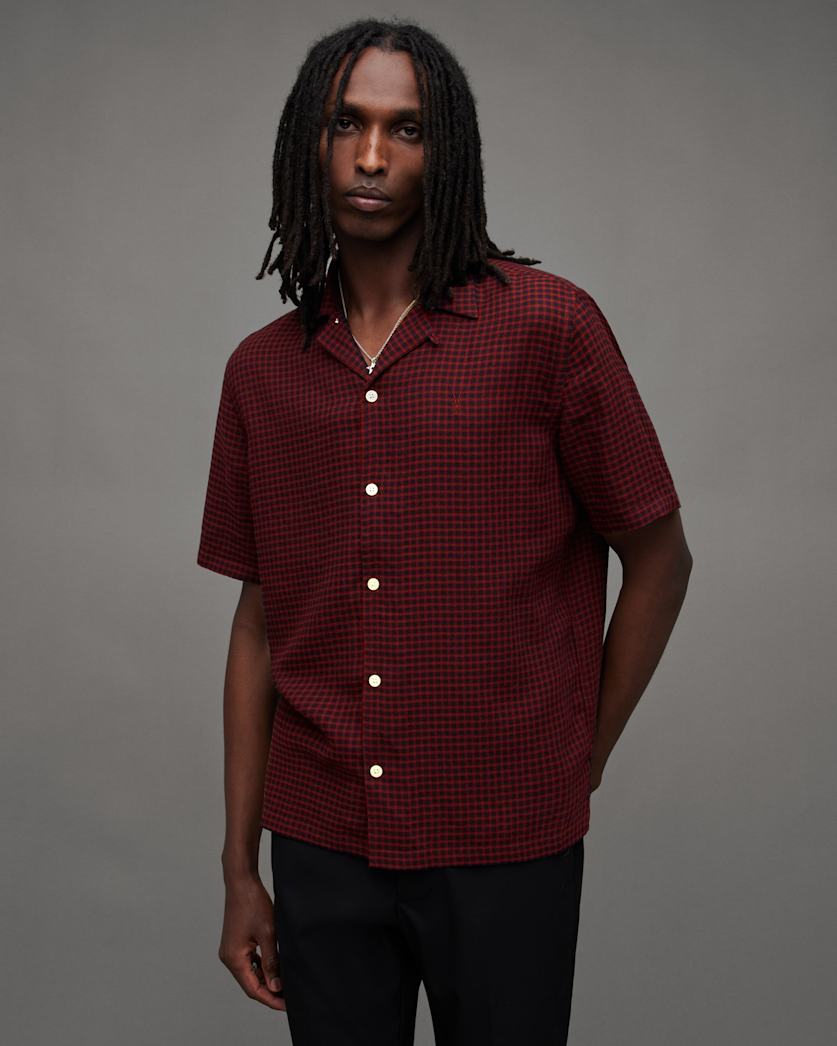 Glendale Checked Ramskull Shirt