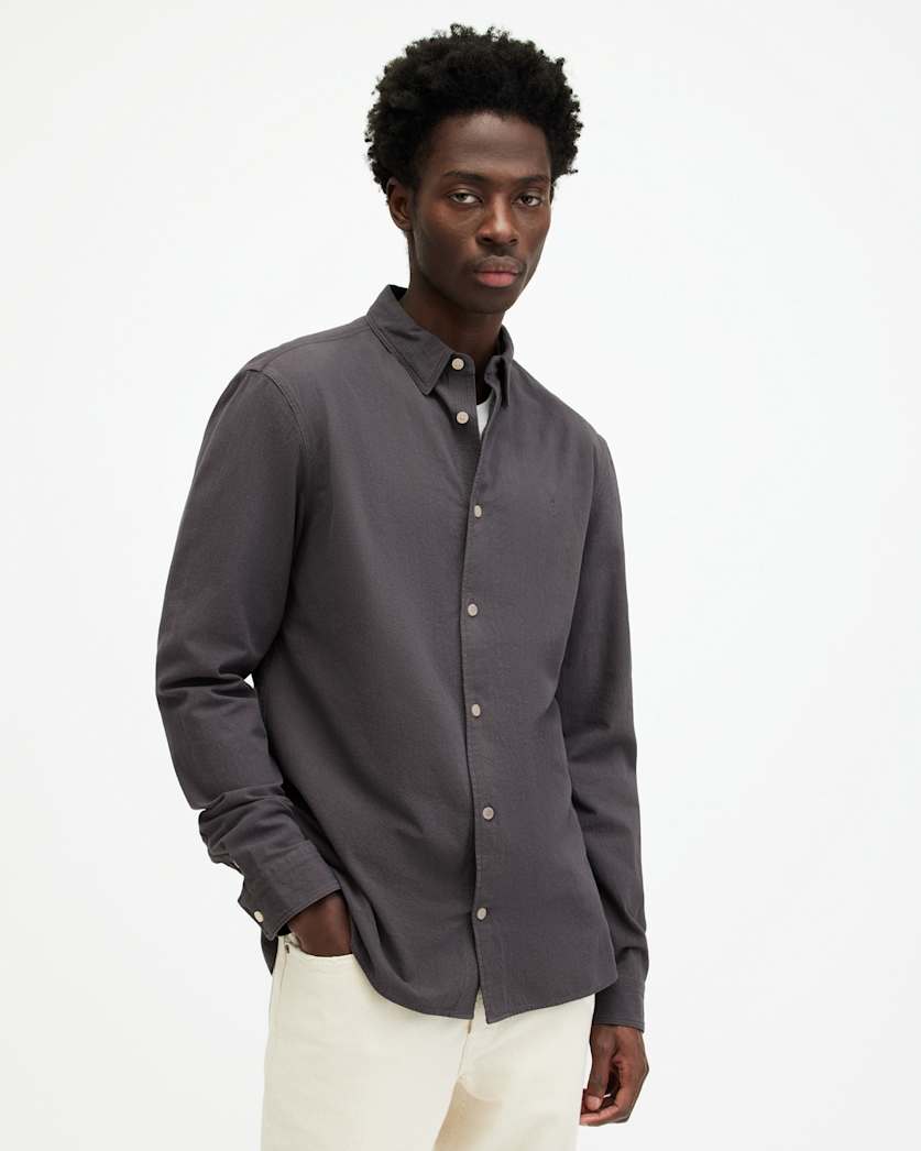 Lovell Slim Fit Ramskull Shirt