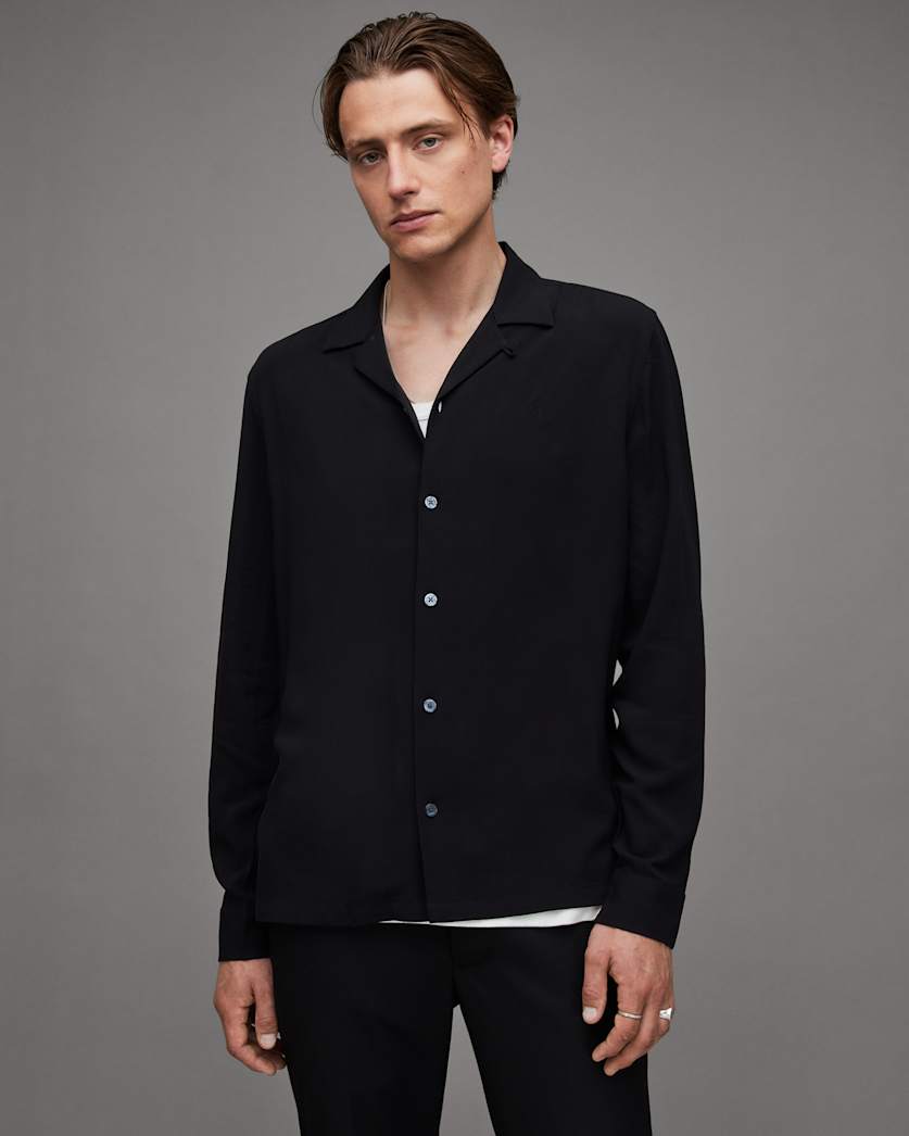 Venice Revere Collar Ramskull Shirt