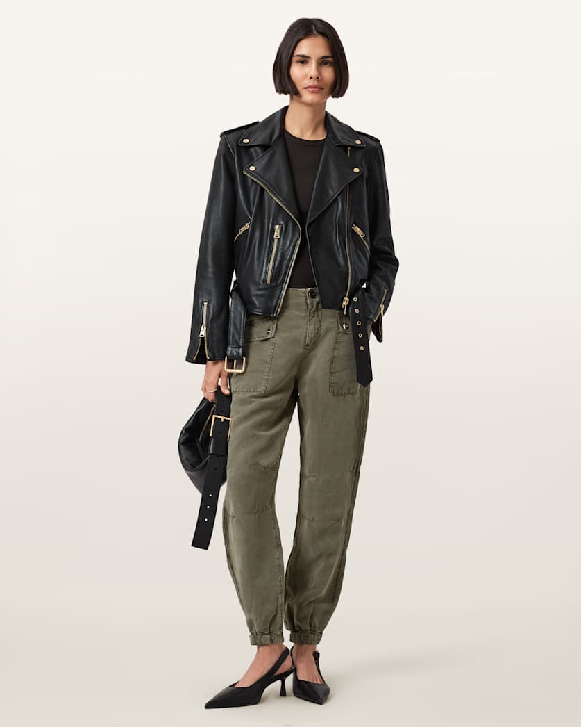 Val Cargo Linen Blend Pants