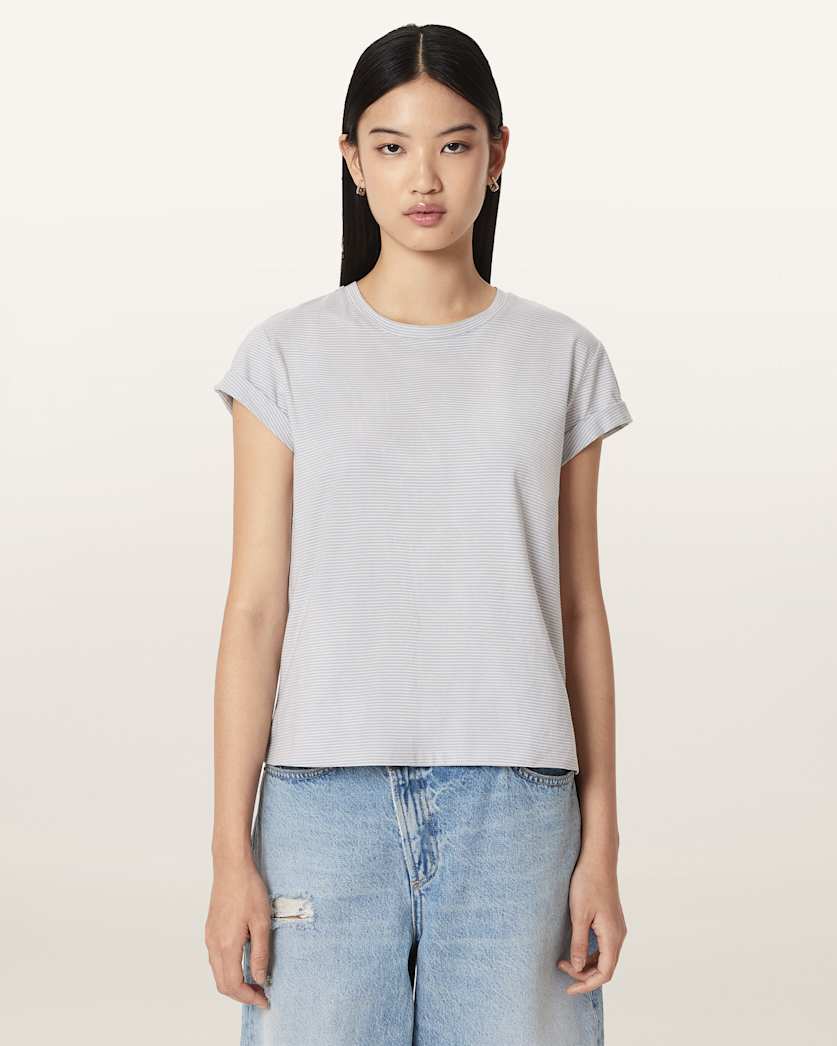 Anna Striped Cotton T-Shirt