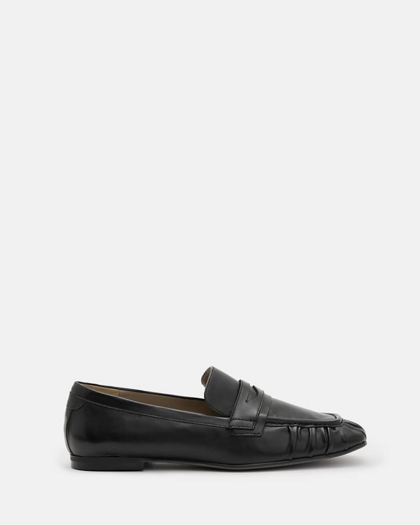 Sapphire Leather Loafers