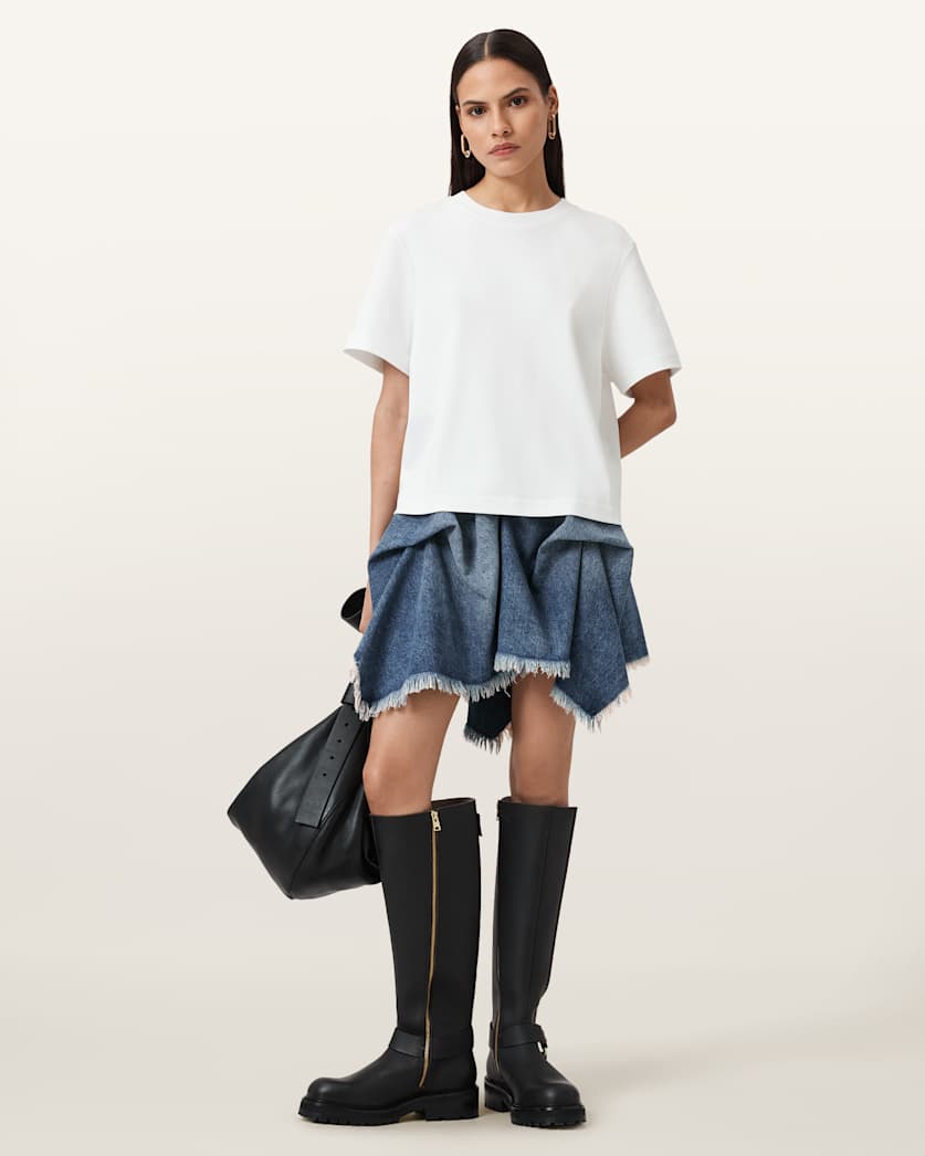 Lisa Boxy Crew Neck T-Shirt