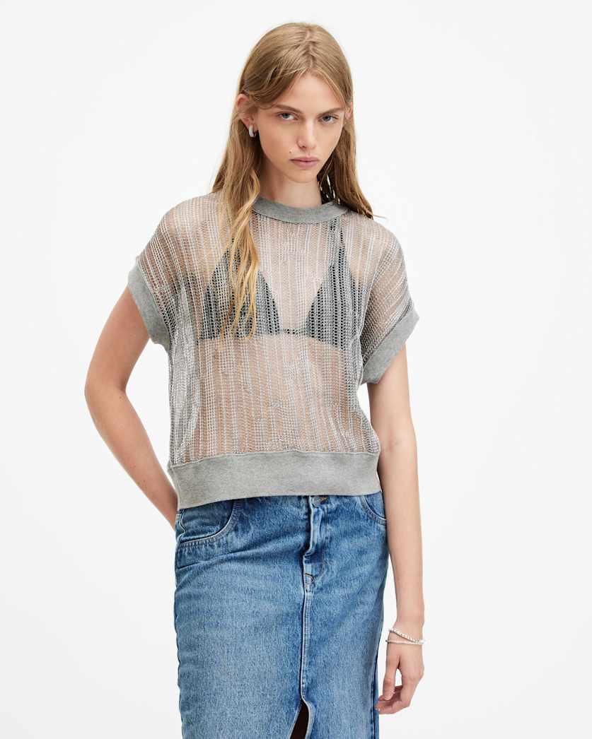 Giana Metallic Tank Top