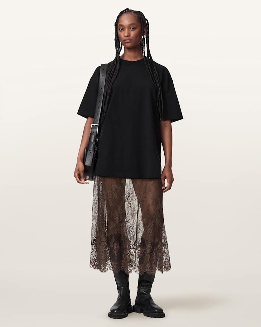 Arran Lace Ankle Length Skirt