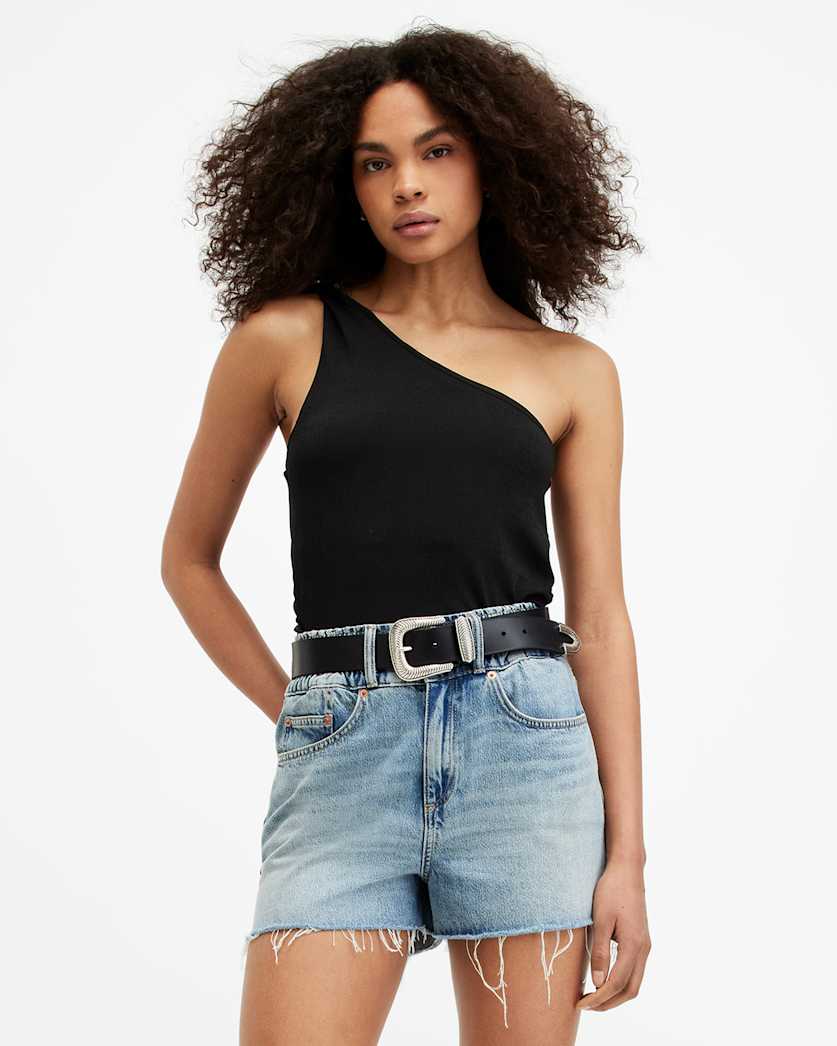 Echo Slim Fit Asymmetric Top