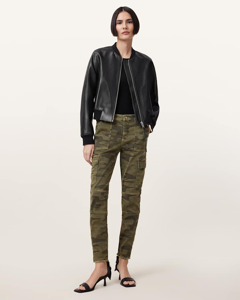 Duran Skinny Camouflage Cargo Jeans