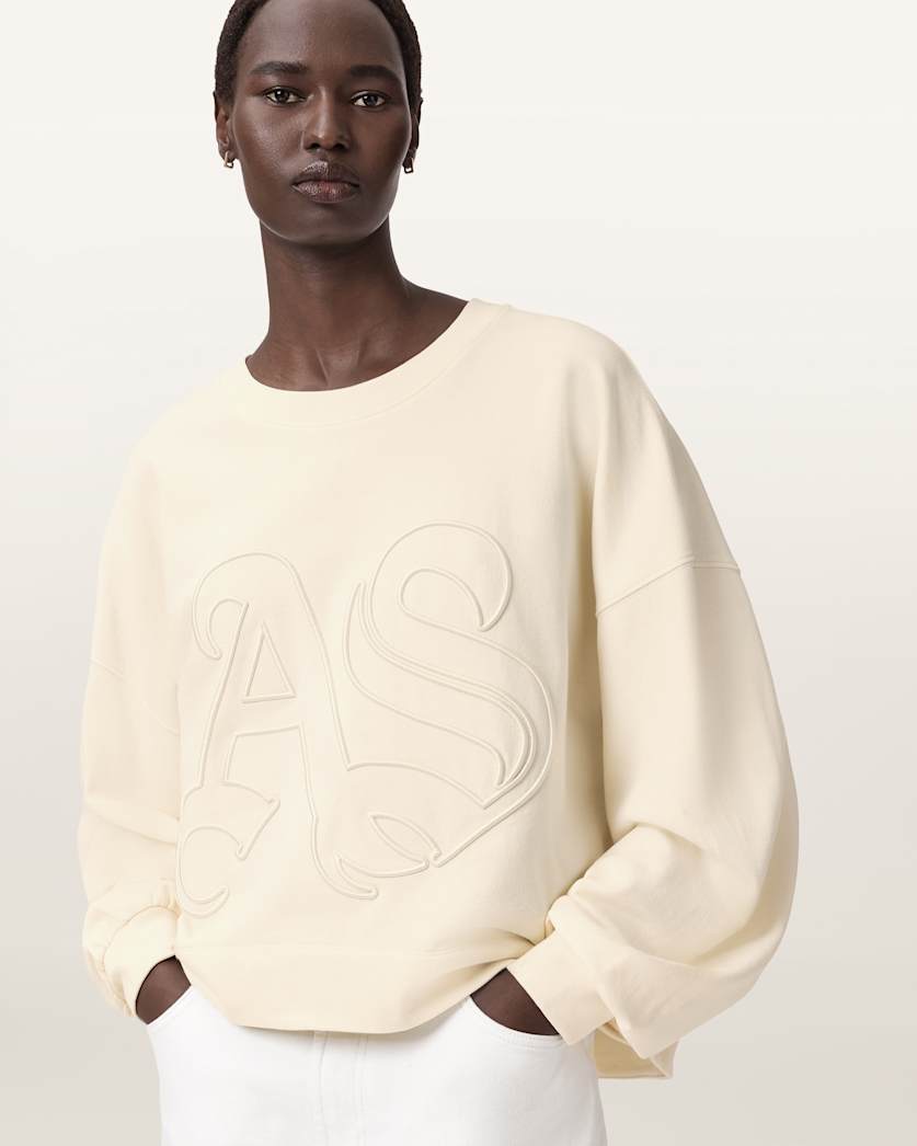 Lila Embroidered Oversized Sweatshirt