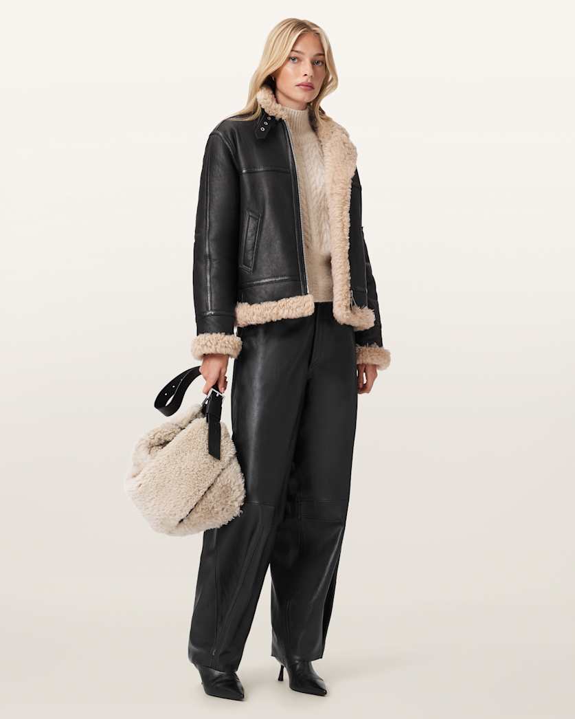 Lorel Shearling Flying Jacket
