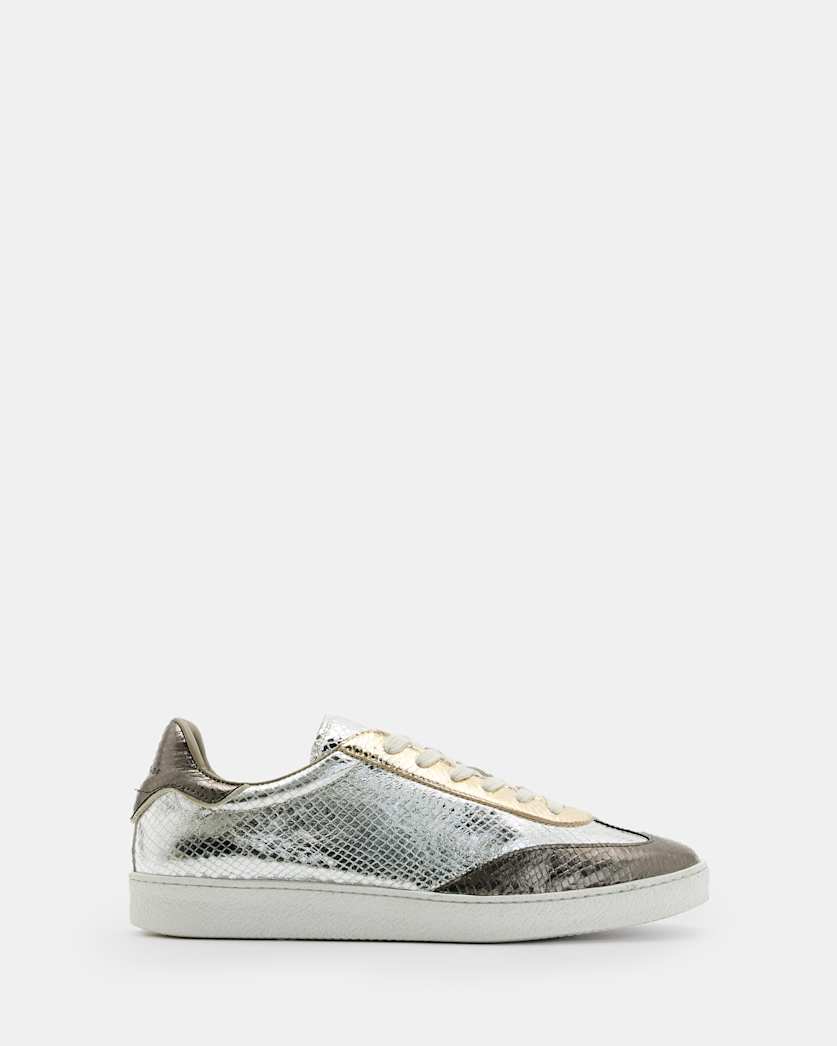 Thelma Metallic Low Top Trainers