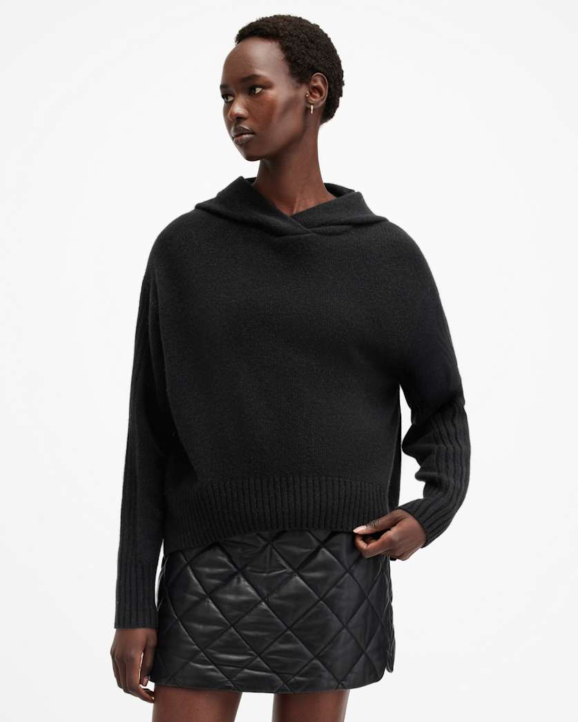 Ines Recycled Cashmere Wool Blend Hoodie