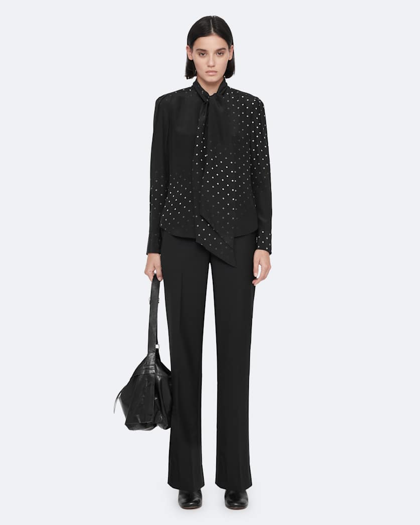 Iris Regular-Fit Silk Shirt