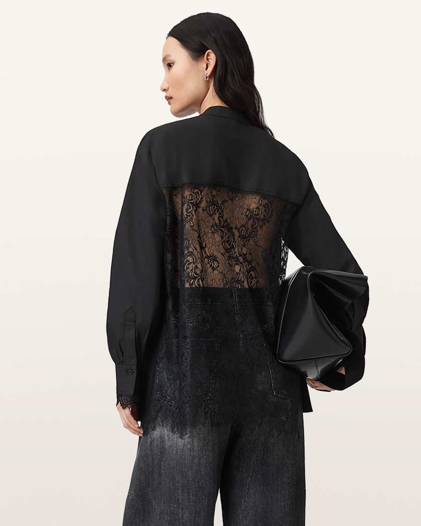 Ethel Lace Trim Shirt