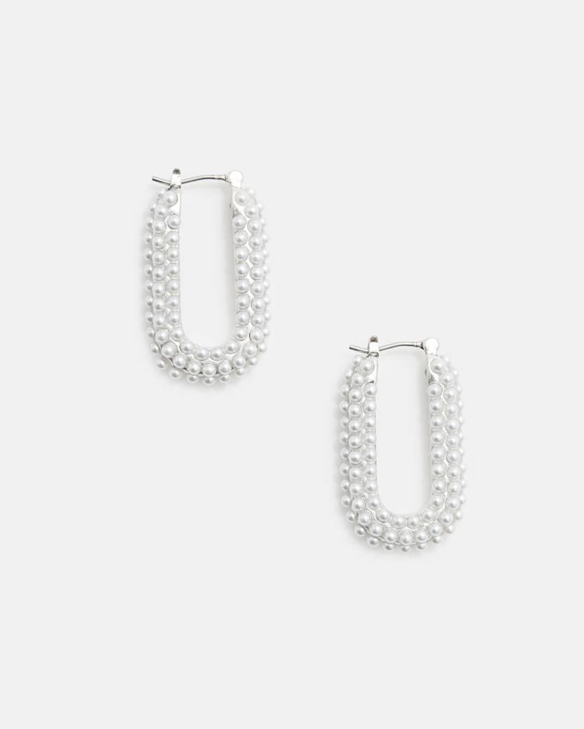 Cydney Oval Hoop Earrings