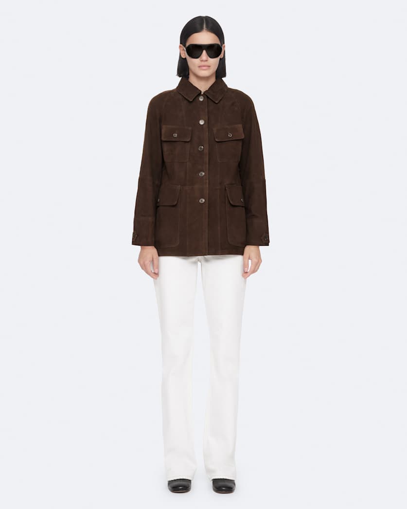 Roiya Suede Hunting Jacket