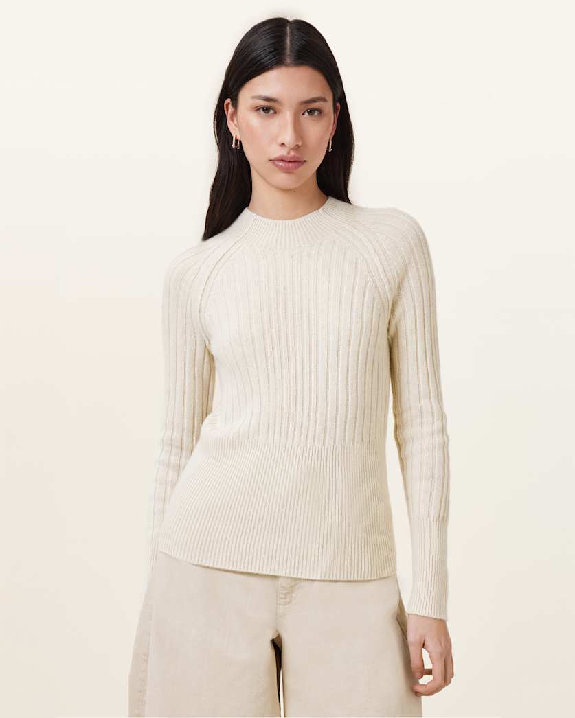 Maya Ribbed Cashmere Jumper