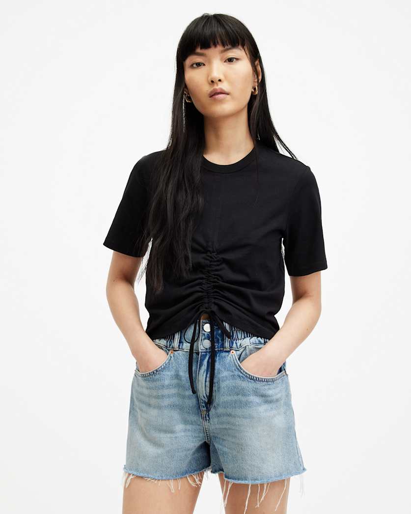 Gia Ribbed Long Sleeve T-Shirt