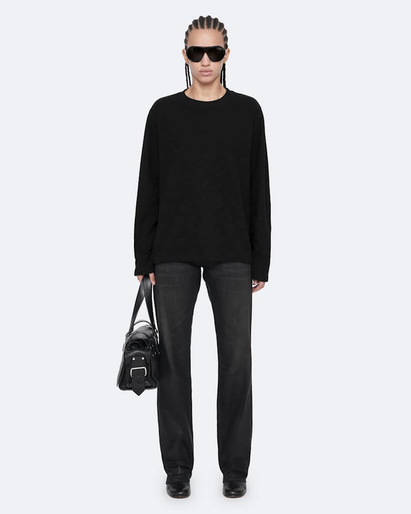 Abel Long-Sleeve Oversized T-Shirt