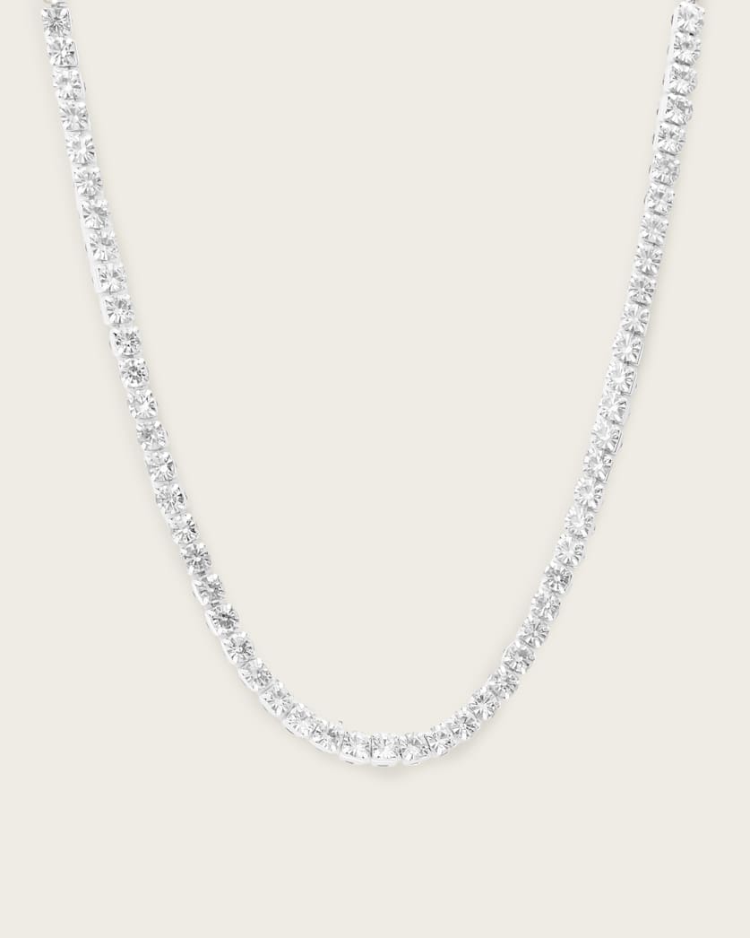 Gia Crystal Chain Necklace