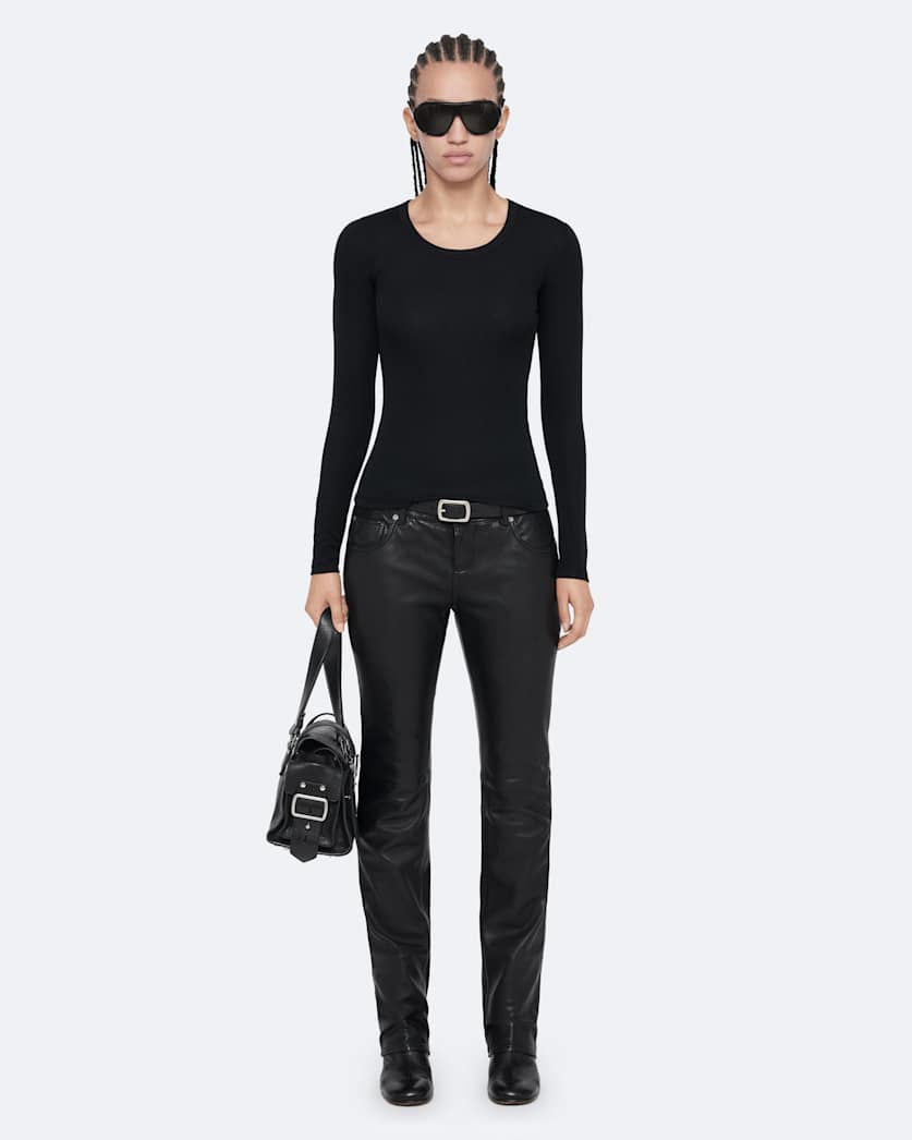 Teresa Slim-Fit Long-Sleeve T-Shirt