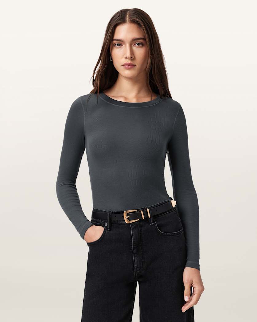 Rina Long Sleeve Crew Neck T-Shirt