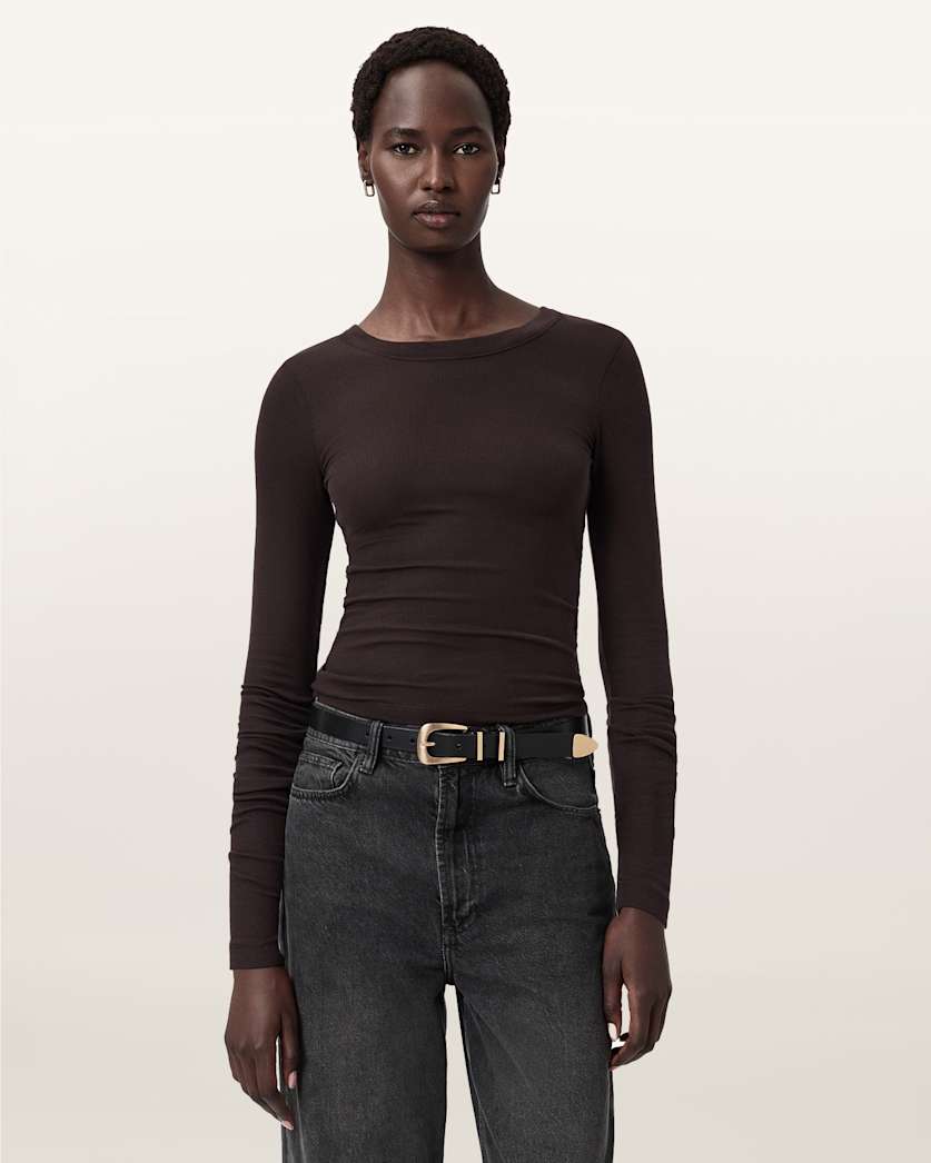 Rina Long Sleeve Crew Neck T-Shirt