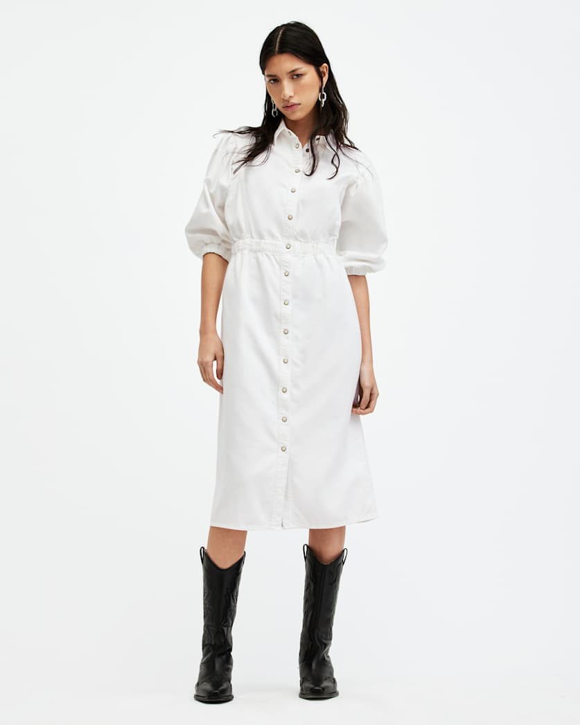 Osa Denim Midi Dress