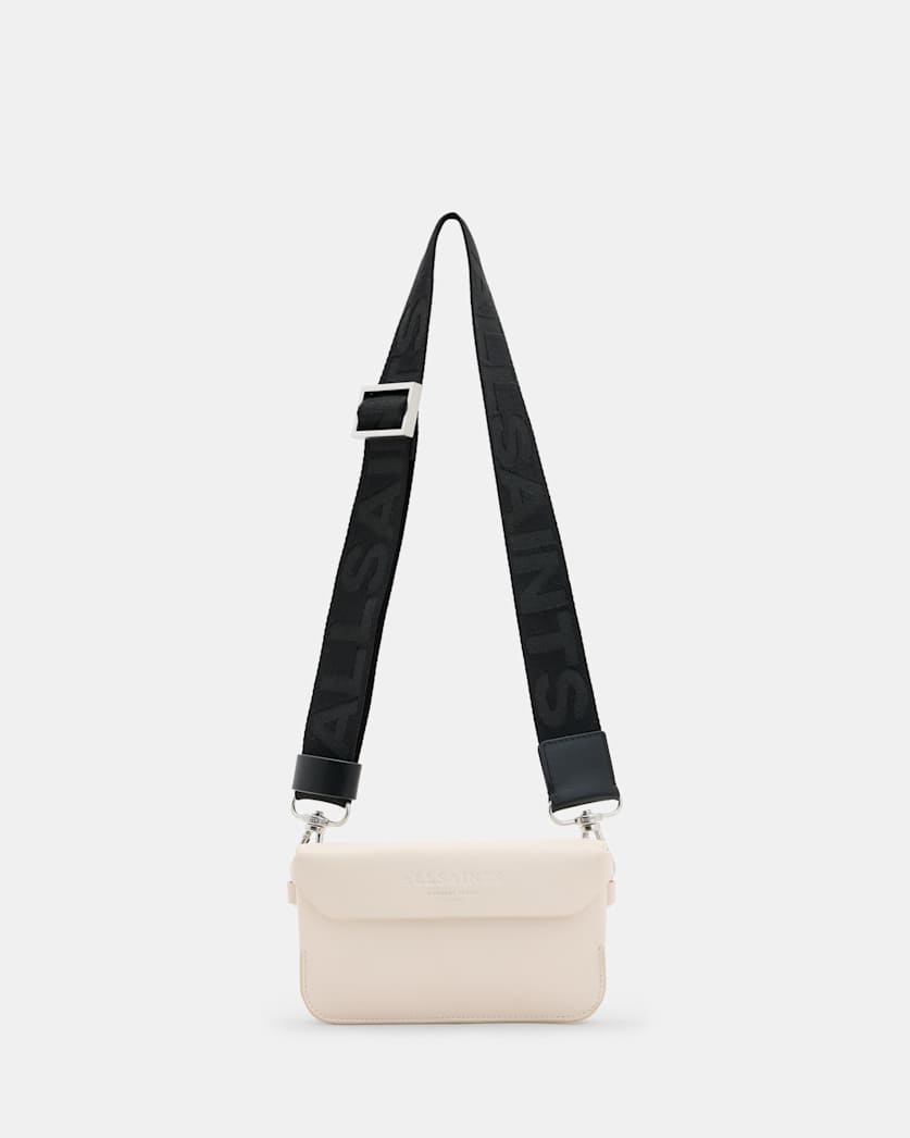 Zoe Adjustable Leather Crossbody Bag