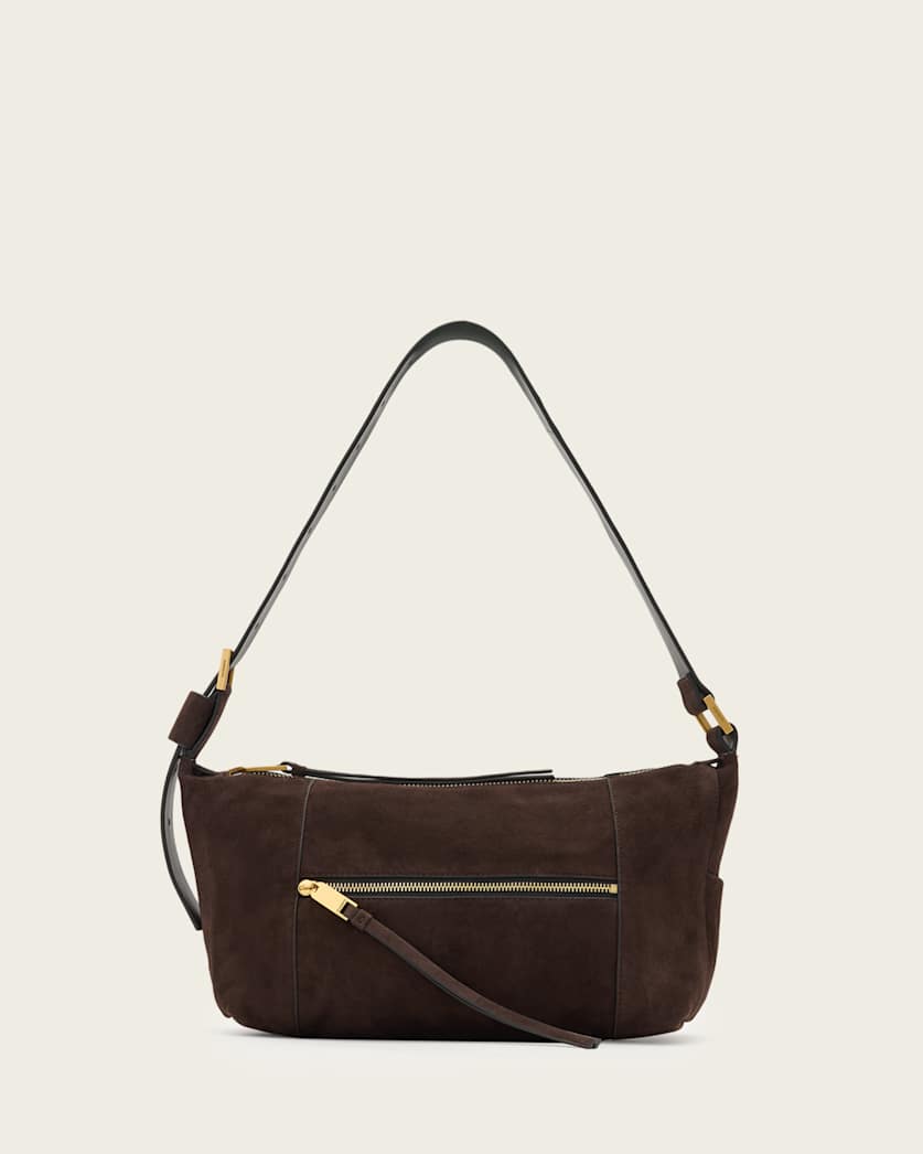 Vega Suede Shoulder Bag