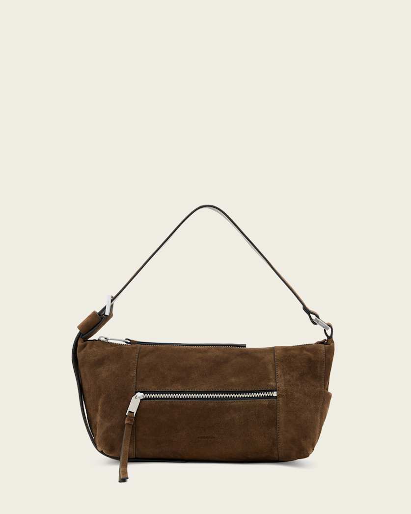 Vega Suede Shoulder Bag
