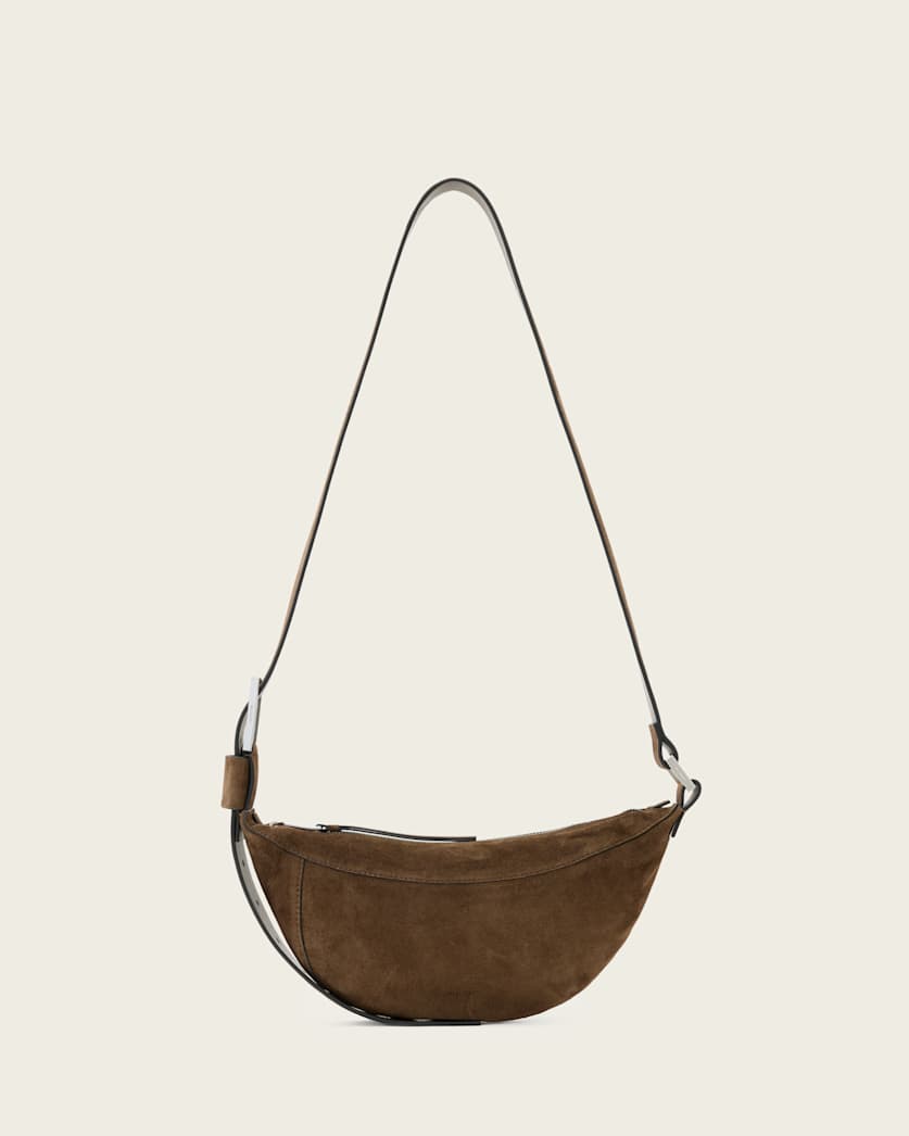 Luna Slouchy Suede Crossbody Bag