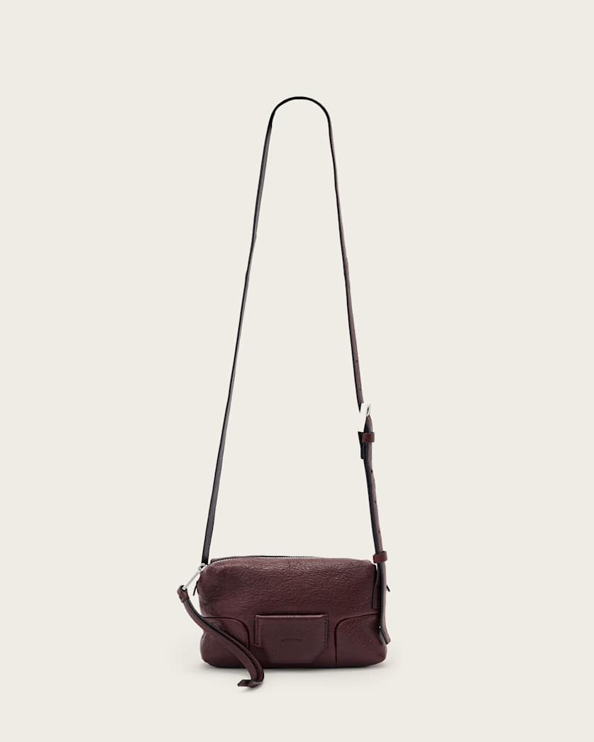 Ares Leather Crossbody Bag