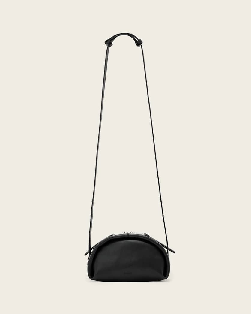 Rosalie Arc Leather Crossbody Bag