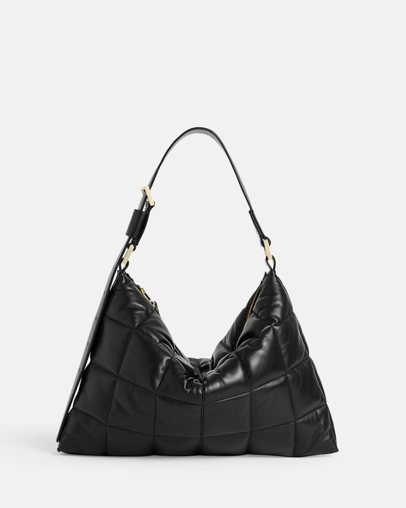Edbury Leather Quilted Shoulder Bag