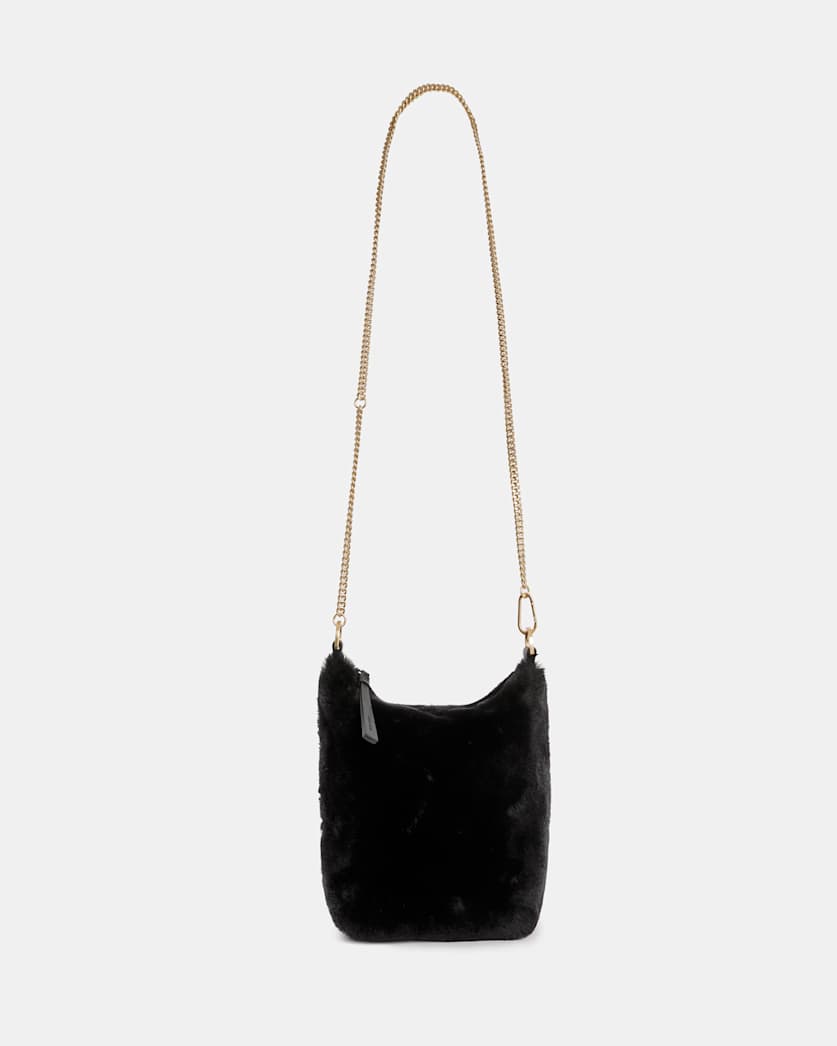 Evaline Shearling Crossbody Bag