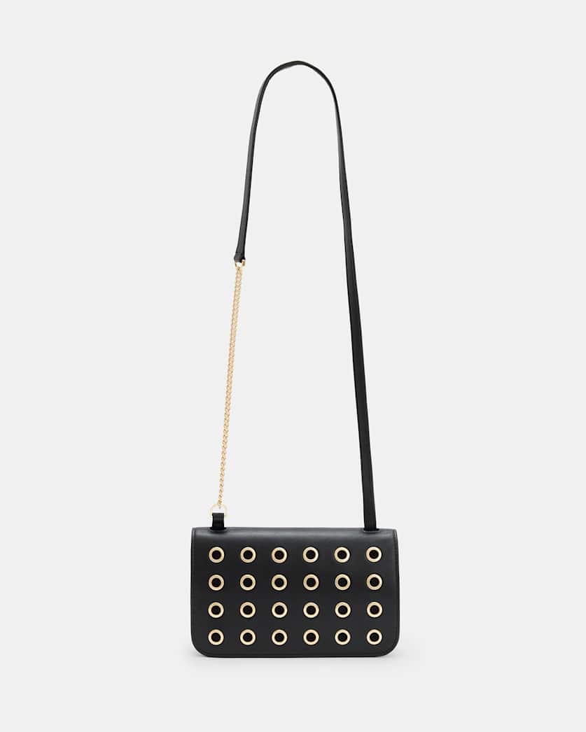 Ludivine Eye Leather Crossbody Bag